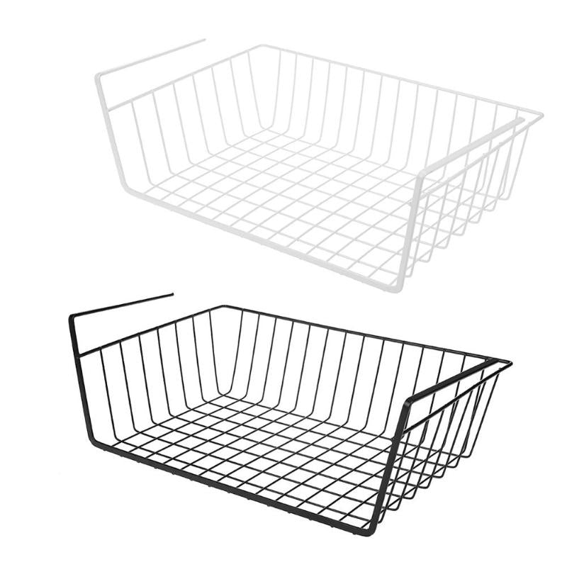 Home Storage Organization Baskets - Wire Hanging Bins